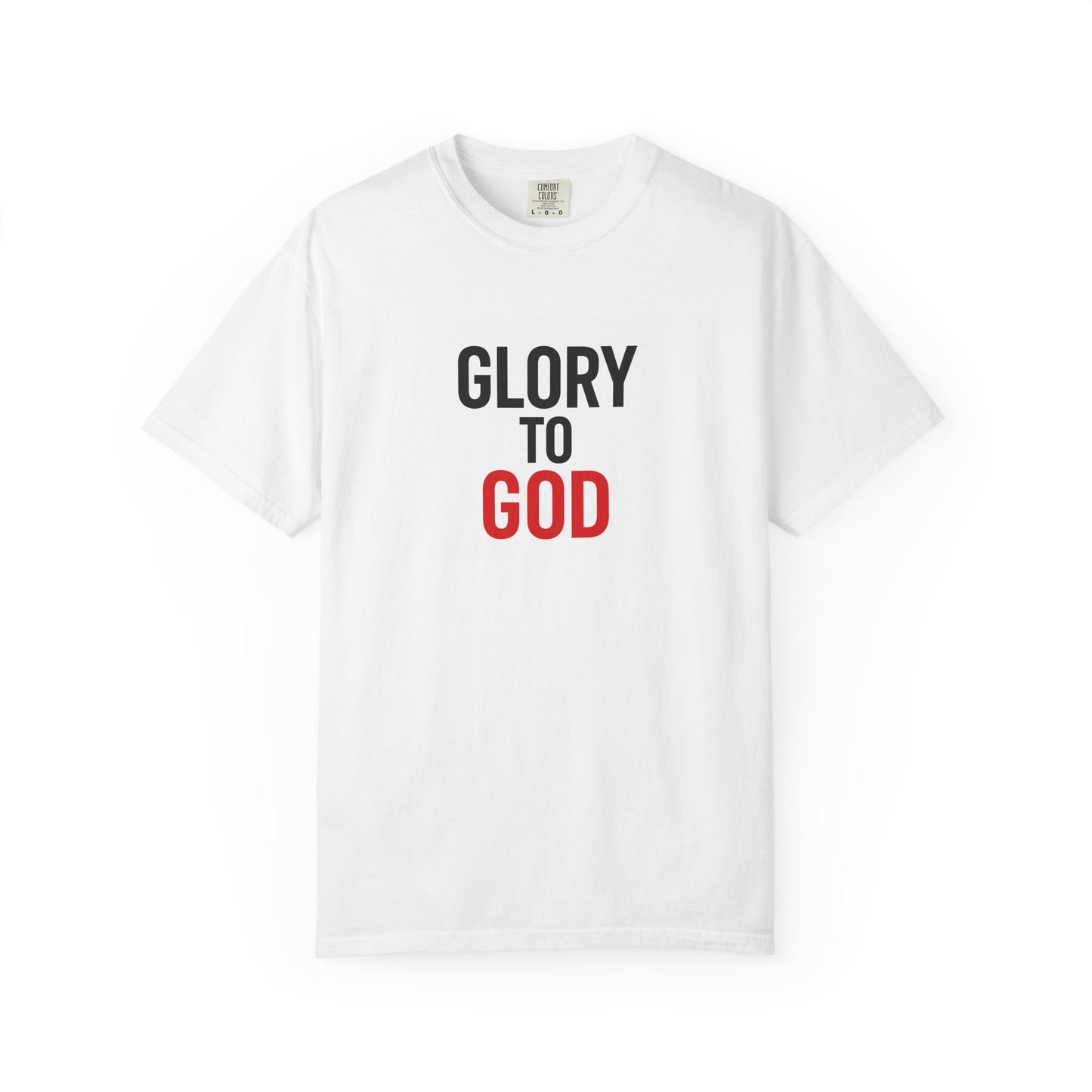 "Glory to God" Tee | Unisex Custom T-shirt | Inspirational Gift | Faith-Based Apparel