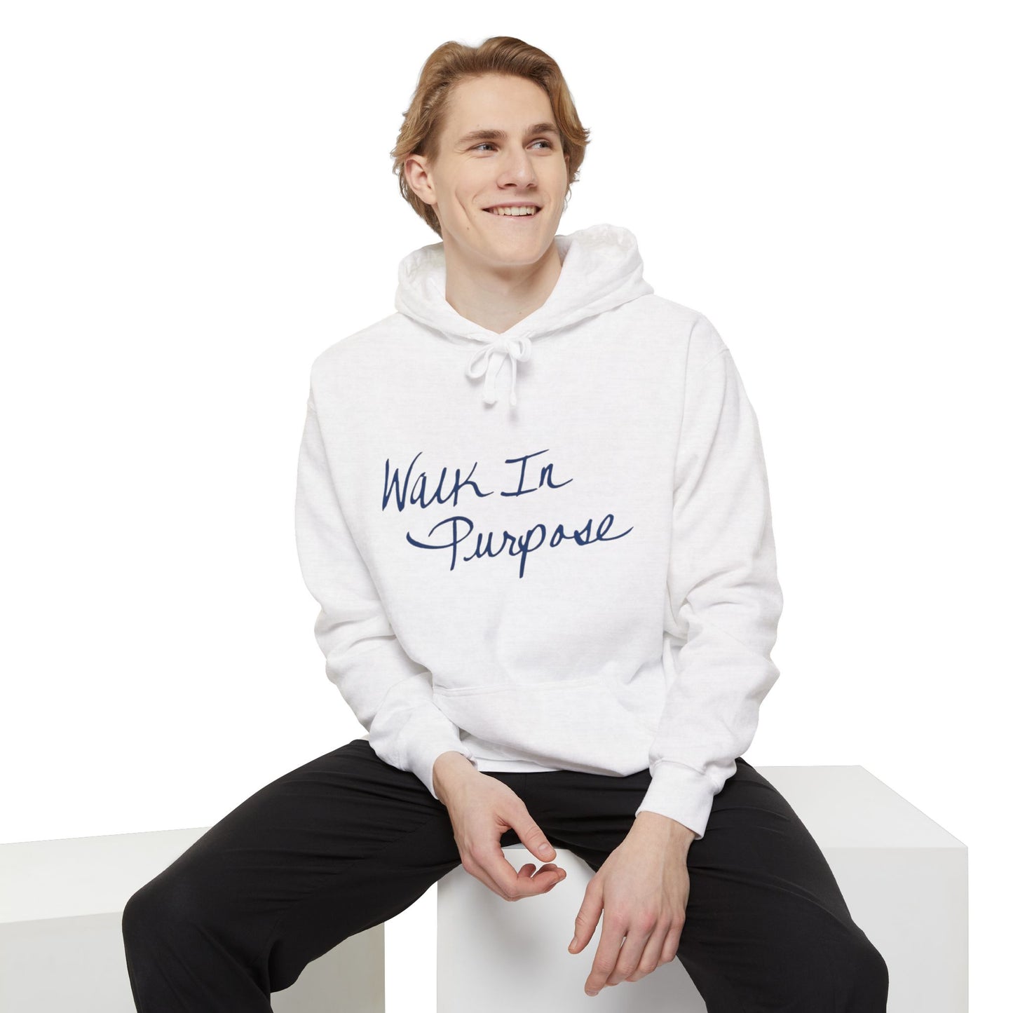 Walk In Purpose Hoodie – Intentional Living Sweatshirt