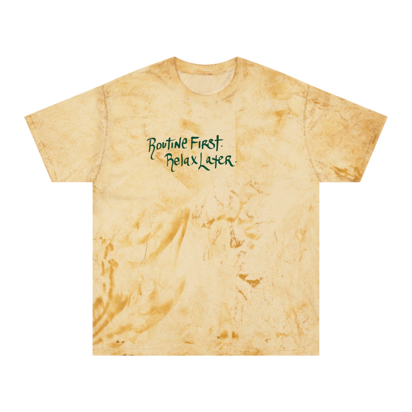 Routine First Relax Later - Color Blast T-Shirt
