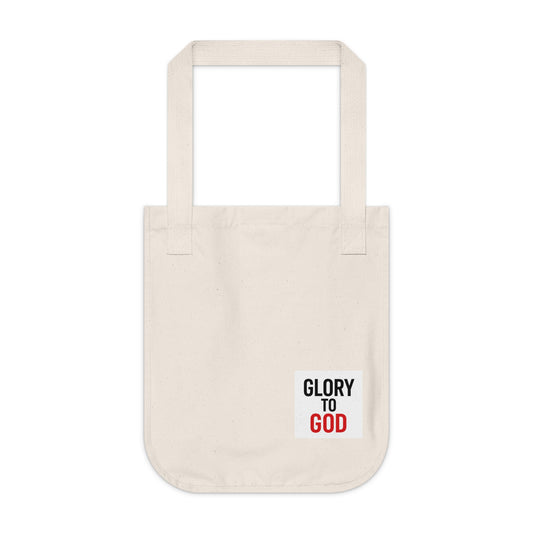 "Glory to God" Organic Canvas Tote for Everyday Essentials!