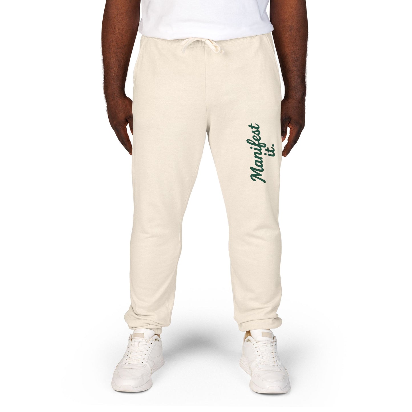 The Manifest It Sweatpants — Cozy Intentional Living Wear