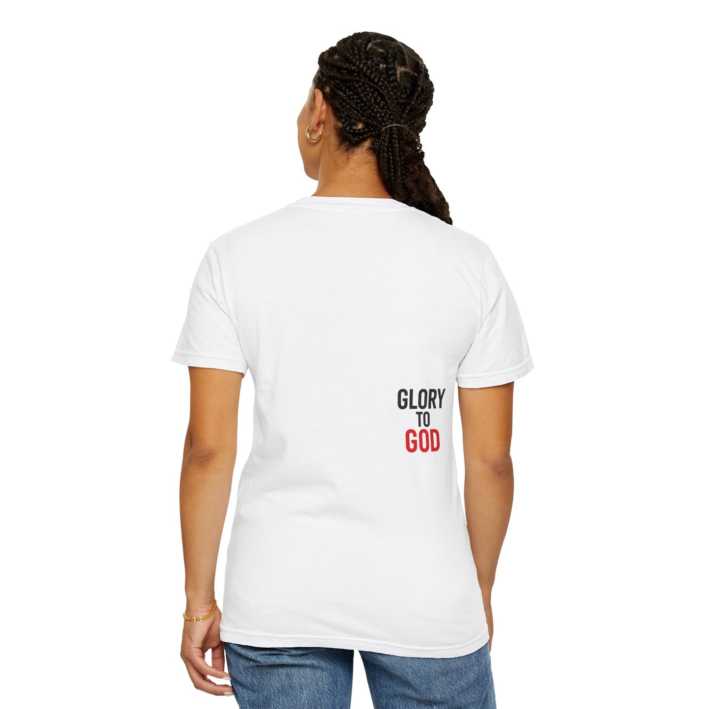 하나님께 영광을 티셔츠 | 신앙 기반 의류 