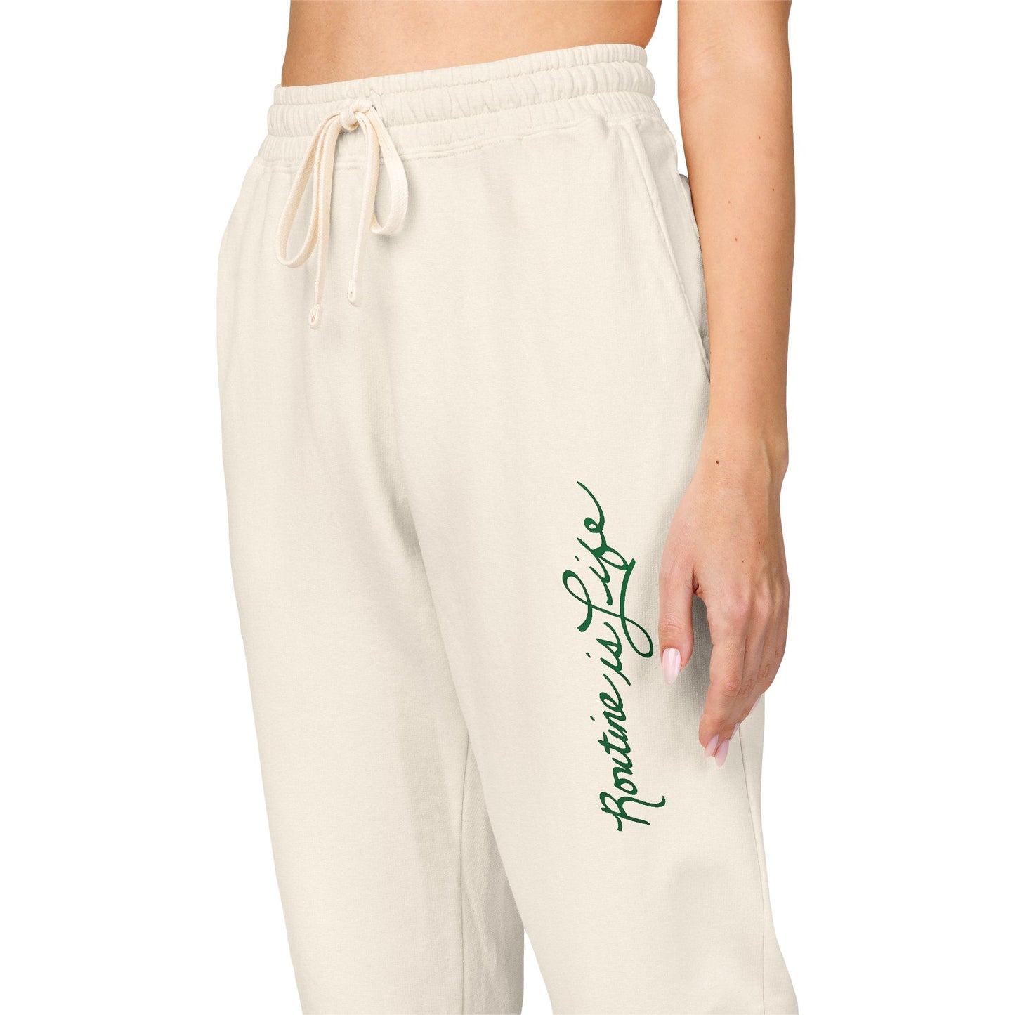 The Routine Is Life Sweatpants — Cozy Intentional Living Wear