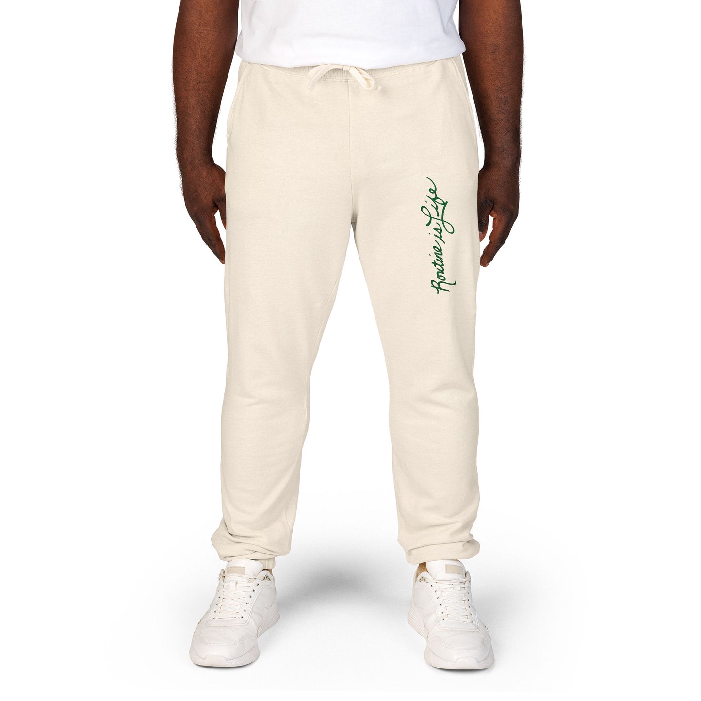 The Routine Is Life Sweatpants — Cozy Intentional Living Wear