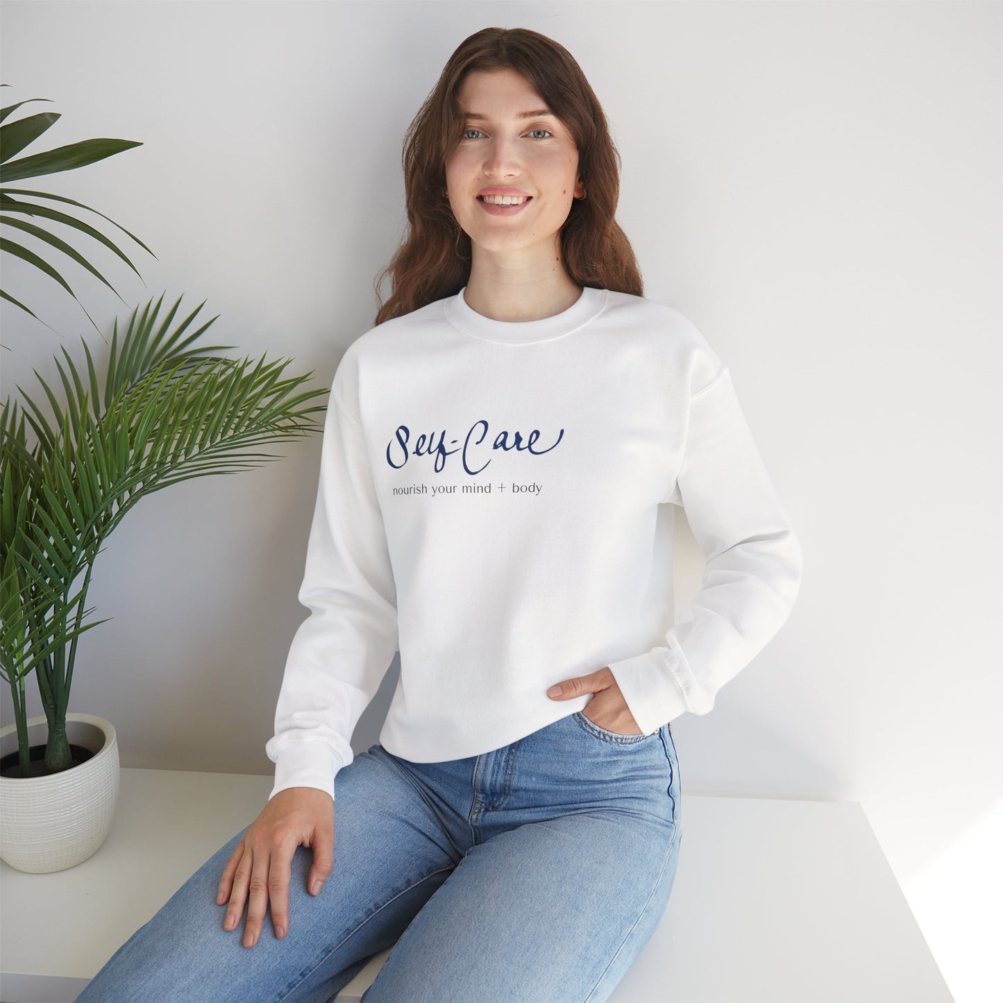 Self Care Crewneck Sweatshirt