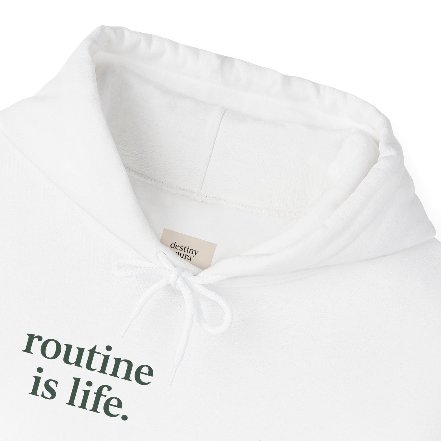 일상은 삶이다 후드티 