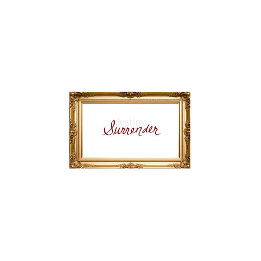 SURRENDER — Handwritten Reiki-Channeled Word (Digital Download)