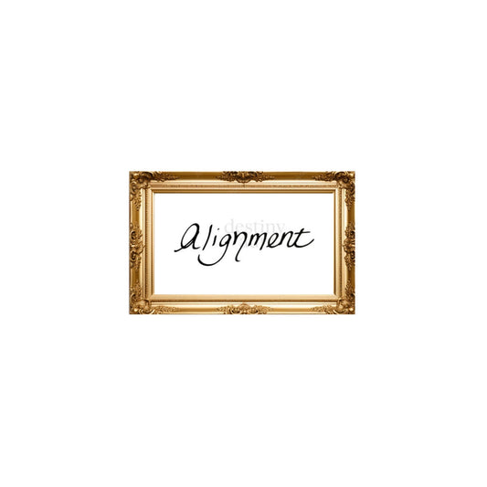 ALIGNMENT — Handwritten Reiki-Channeled Word (Digital Download)