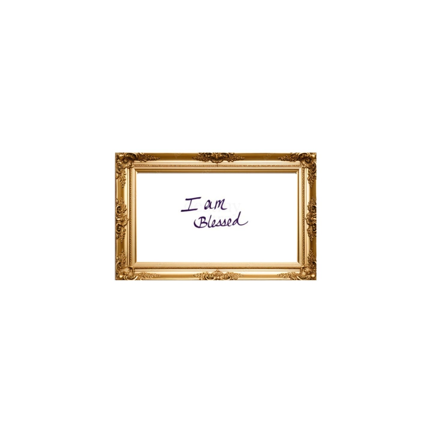 I AM BLESSED — Handwritten Reiki-Channeled Affirmation (Digital Download)